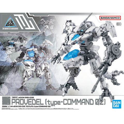 1/144 30MM eEXM GIG-C02 Provedel (Type-COMMAND 02) model front view
