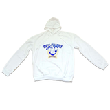SPY x FAMILY Anya & Bond Character Hoodie – White Pullover Sweatshirts