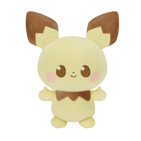 Pokemon Pichu Pokepiece Mofugut Plush ~ 8 Inches