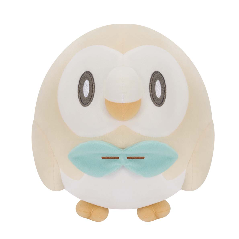 Pokemon Rowlet (Mokuro) Plush - POKÉPIECE Mofugut ~ 8 Inches