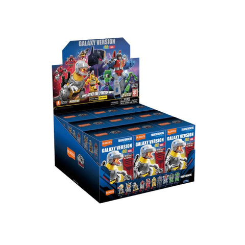 Transformers Blokees Figures - Galaxy Version 02 - SOS (Box of 9)