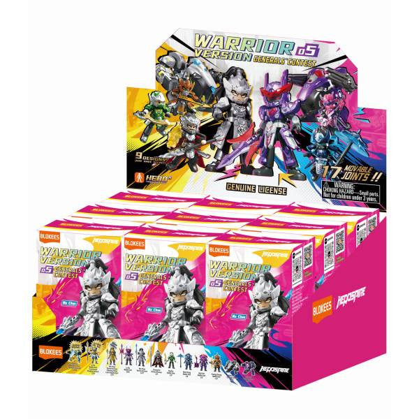 Blokees Figures Hero Infinity Galaxy Version Turbo (GVT) 05 - Generals' Contest (Box Of 9)