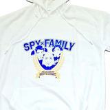 SPY x FAMILY Anya & Bond Character Hoodie – White Pullover Sweatshirts