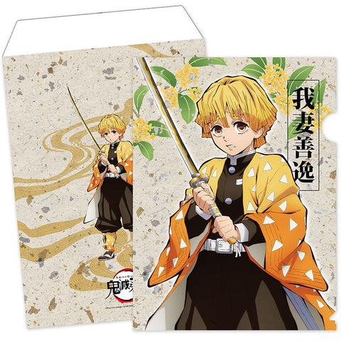 DEMON SLAYER: KIMETSU NO YAIBA Zenitsu Agatsuma Dual-Purpose Clip Folder