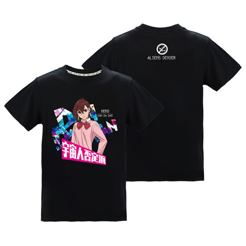 DANDADAN Momo Colorful T-Shirt Small - Anime Fashion Apparel