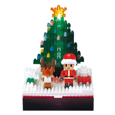 Nano Block Christmas Optical Fiber LED Tree NBH168