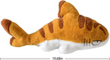 Sharkitty Shark Cat Plush Doll - Big Orange Shark Cat 50cm