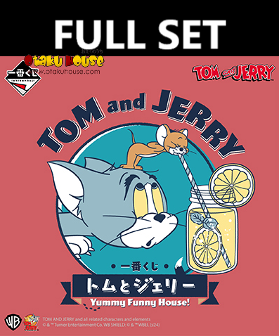 Kuji - Tom and Jerry - Yummy Funny House (Full Set of 70) <br>[Pre-Order]