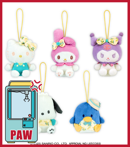 🕹️Paw Game -  Sanrio Characters White Mimosa Mascot