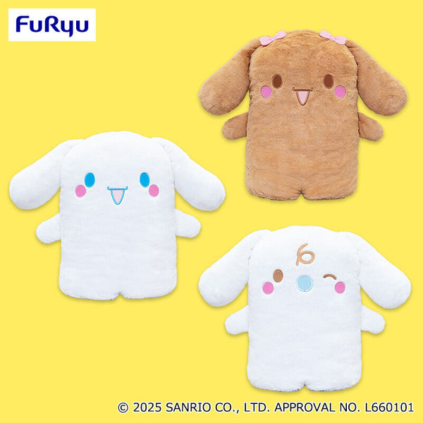 Cinnamoroll Line Up Dormie Friends Plush - Cinnamoroll, Mocha and