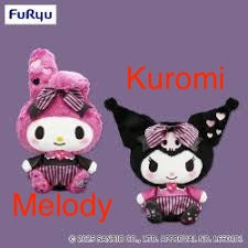Sanrio My Melody Kuromi Anniversary Big Plush Toy - 14 Inches