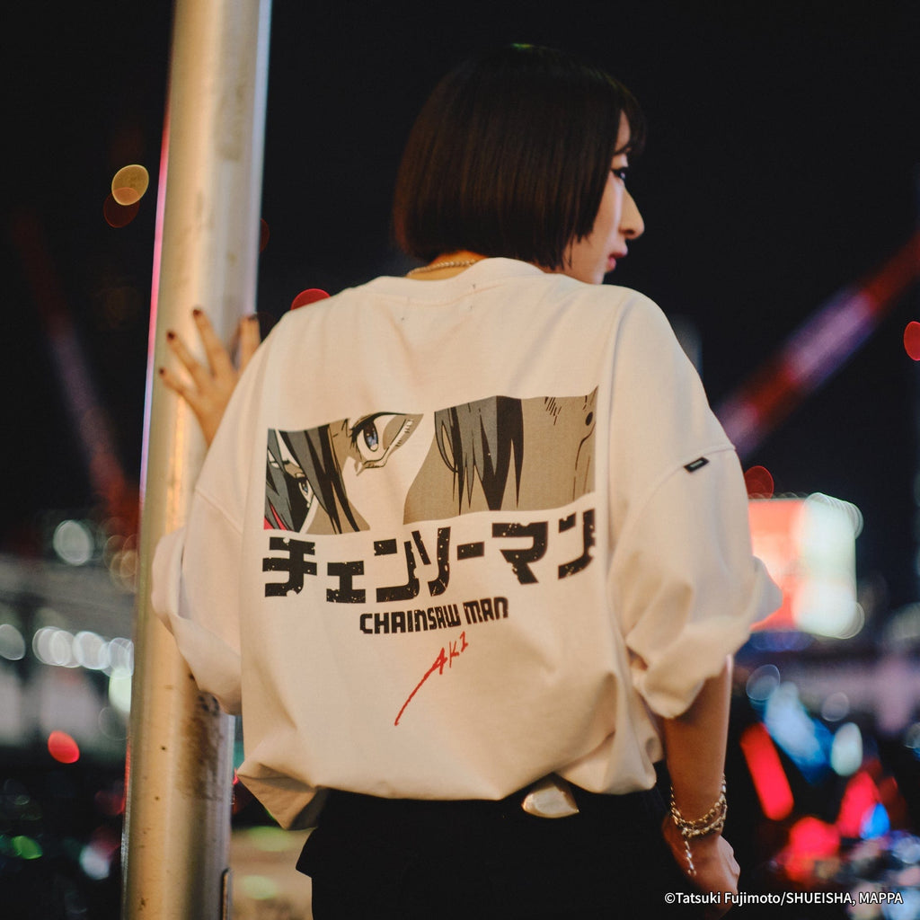 Apparel Aki Chainsaw Man T-Shirt - White
