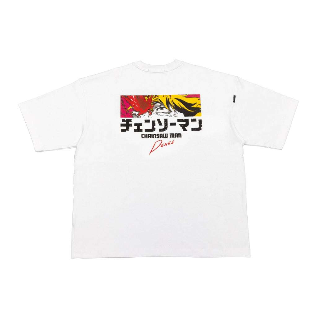 Apparel Denji Chainsaw Man T-Shirt (White)