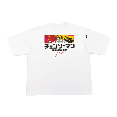 Apparel Denji Chainsaw Man T-Shirt (White)