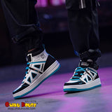 Apparel Hatsune Miku Vocaloid High-Top Sneakers Classic White