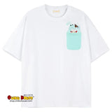 Apparel Sleepy Hatsune Miku Embroidered T-Shirt (Mint)