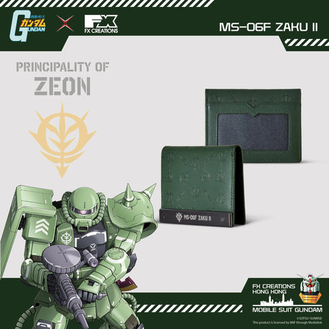 Bag & Wallets Mobile Suit Gundam MS-06F Zaku II Cardholder