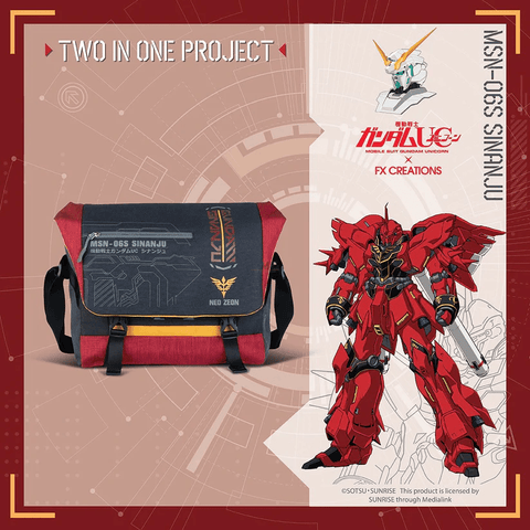Bag & Wallets Mobile Suit Gundam MSN-06S Sinanju Messenger Bag