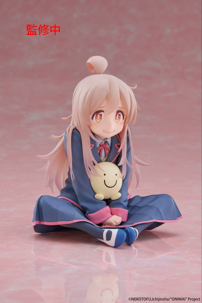 Desktop Cute Figure of Mahiro Oyama in school uniform from Onimai: I'm Now Your Sister!