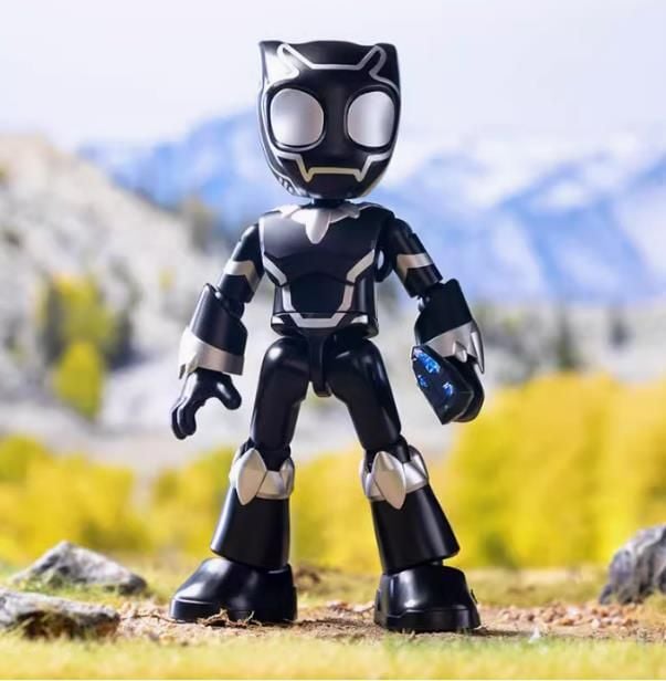 Blokees Figures - Spidey AL02 (Black Panther-T'Challa) front view