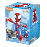 BLOKEES FIGURES - SPIDEY AND FRIENDS packaging view of Spider Peter Parker