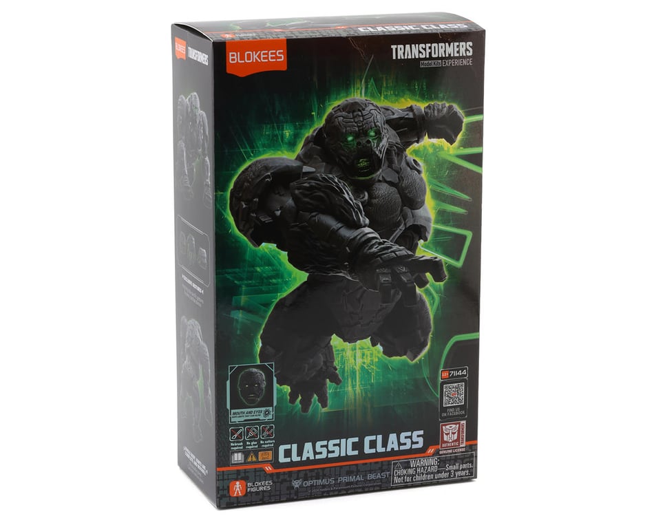 Blokees Transformers Classic Class 04 Optimus Primal Beast Model Kit back view