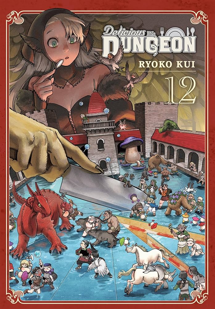 Delicious in Dungeon, Vol. 12 front view cover image