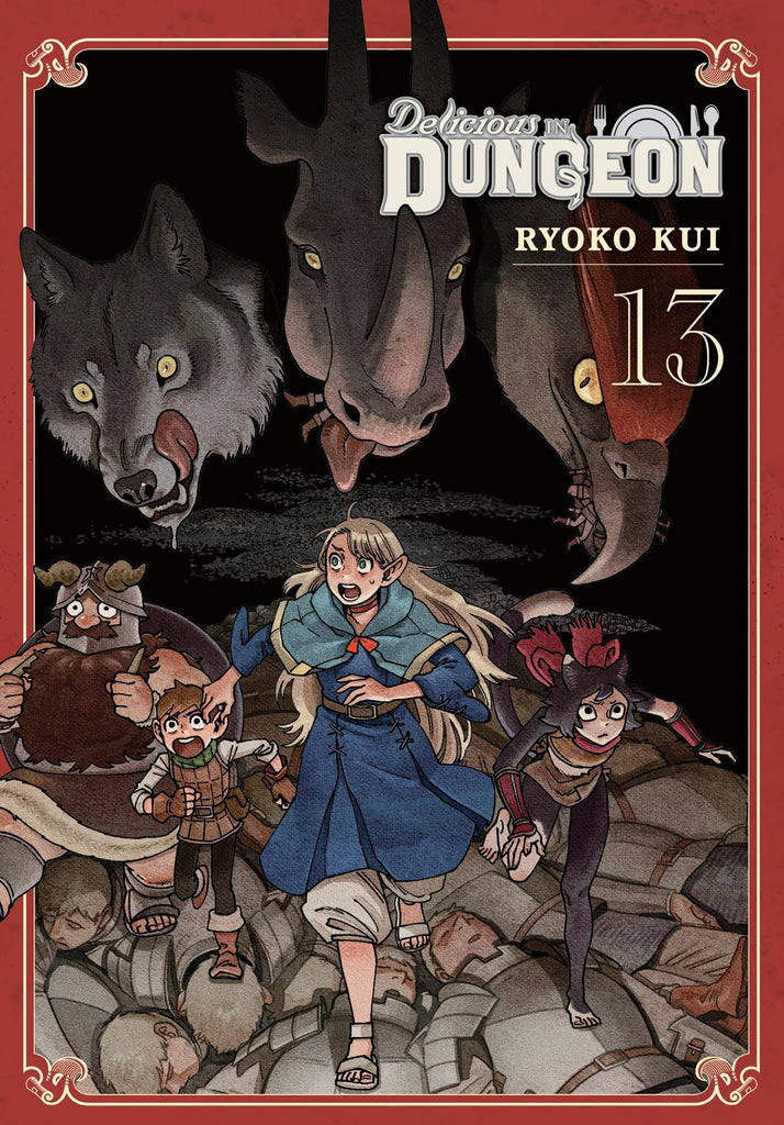 Delicious in Dungeon, Vol. 13 book cover front view
