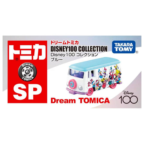 Dream Tomica SP Disney100 Collection Blue diecast model car side view