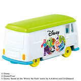 Dream Tomica SP Disney100 Collection Green diecast model car front view