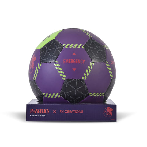 EVA Test Type-01 Limited Edition Soccer Ball by FX Creations, shown with a clean background