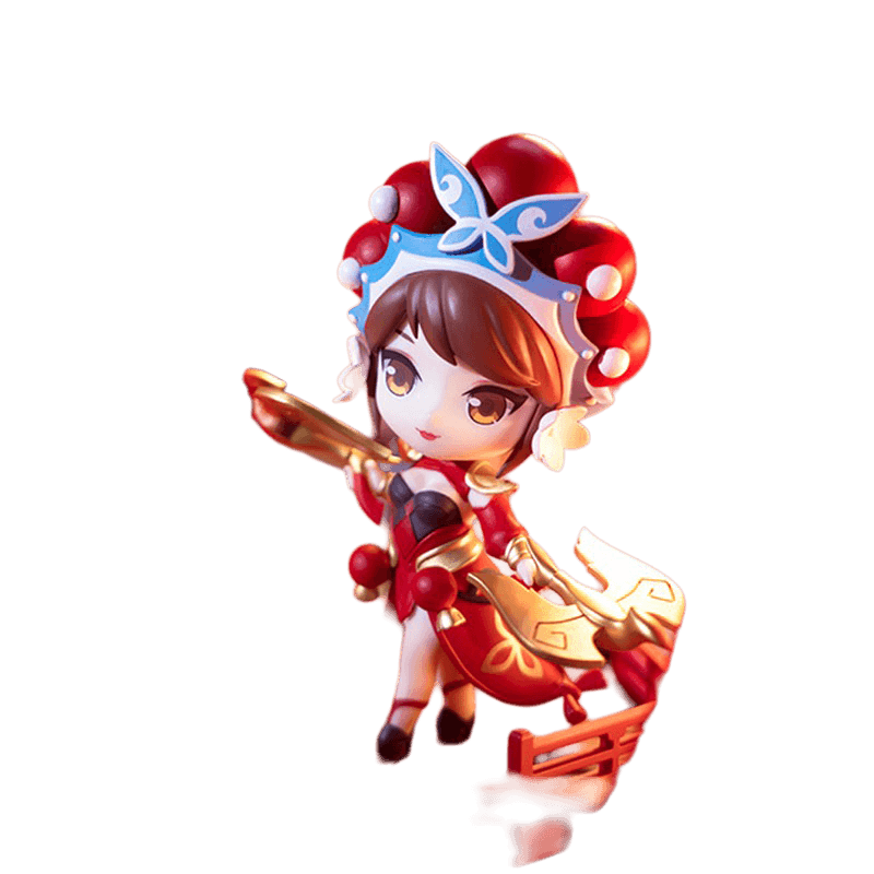 Farewell My Concubine figurine, official product display