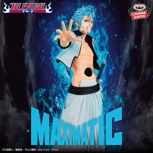 Banpresto – Bleach– Grimmjow Jaegerjaquez Maximatic Figure - Otaku