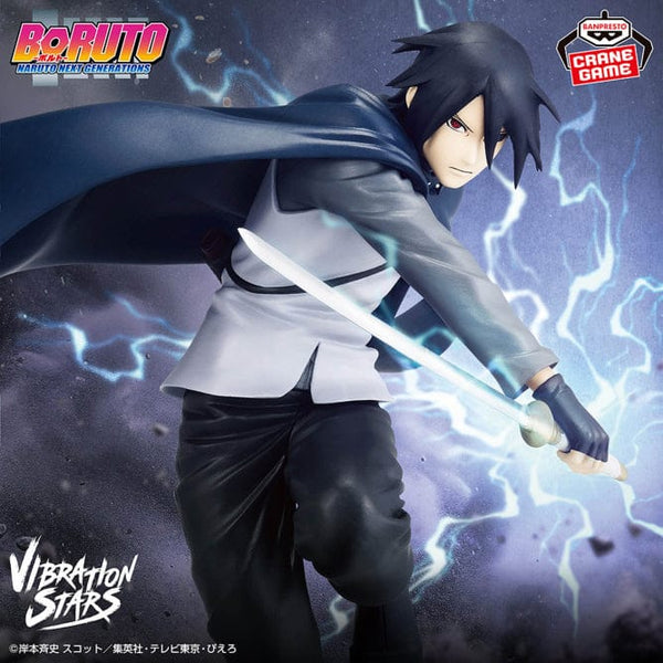 Banpresto-Naruto Shippuden Vibration Stars – Adult Uchiha Sasuke