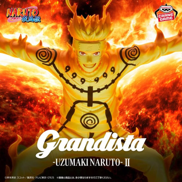 Banpresto - Naruto- Uzumaki Naruto Nine Tails Chakra Mode