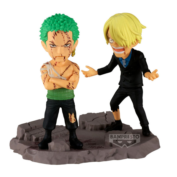 その他 ONE PIECE Exclusive Version & Log Series Banpresto - One Piece – Roronoa Zoro & Sanji - Log Stories WCF