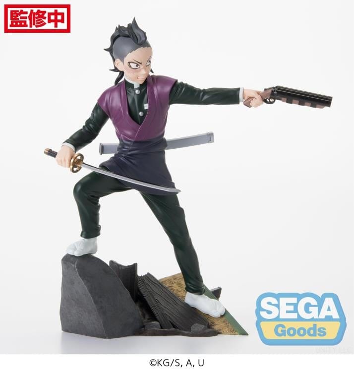 Figurines Sega - Anime Demon Slayer: Kimetsu No Yaiba Xross Link Fushigawa Genya Swordsman'S Village Figure