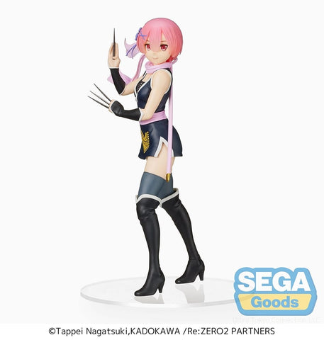 Figurines Sega - Re:Zero - Starting Life In Another World Ram Kunoichi Tobi Ver. Figure
