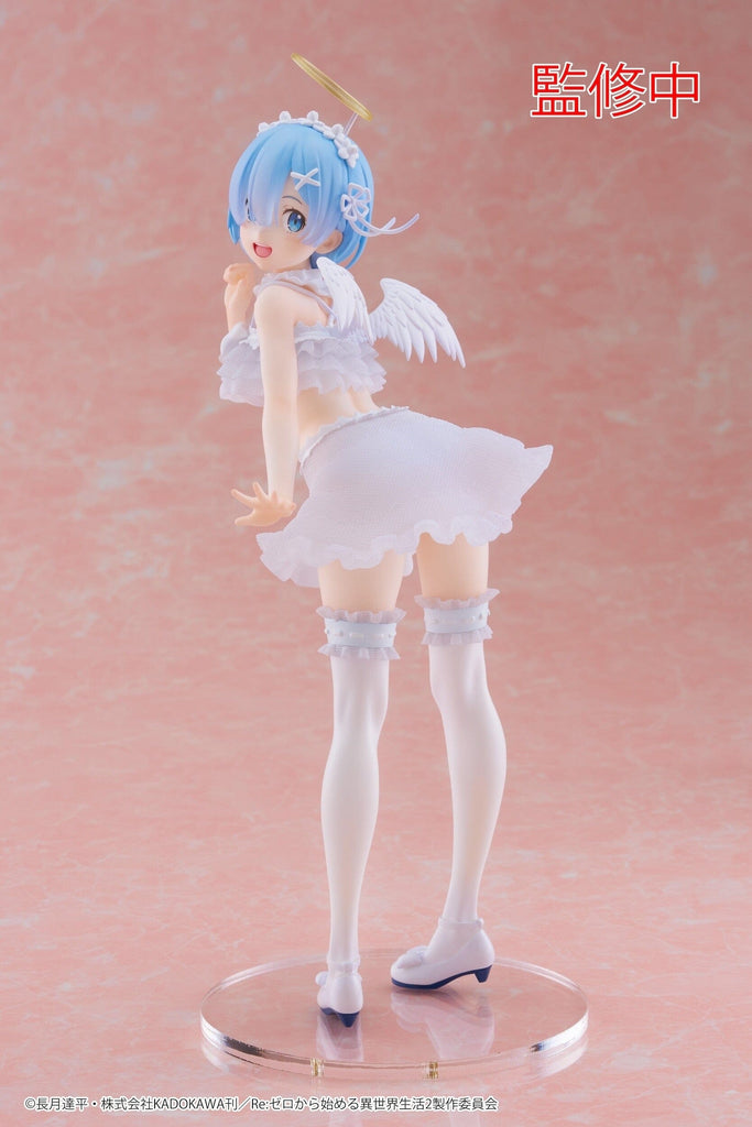 Figurines Taito - Re:Zero − Starting Life in Another World - Rem Precious Figure Pretty Angel Ver.