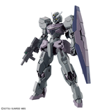Front view of the HG Gundvolva model kit displaying intricate details and features, perfect for collectors and fans of Gundam.