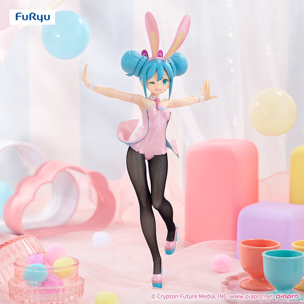 FuRyu - Hatsune Miku - Hatsune Miku BiCute Bunnies Figure Wink Pearl Pink