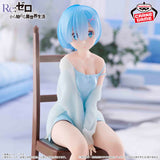 Banpresto - RE:ZERO -Starting Life in Another World- Rem Relax Time Another Color Ver. Blue Figure
