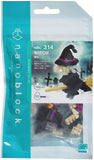 Kawada Nanoblock Witch NBC-314 front view packaging image