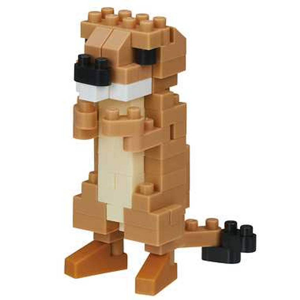 Kawada NBC-309 nanoblock Prairie dog back view