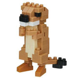 Kawada NBC-309 nanoblock Prairie dog back view
