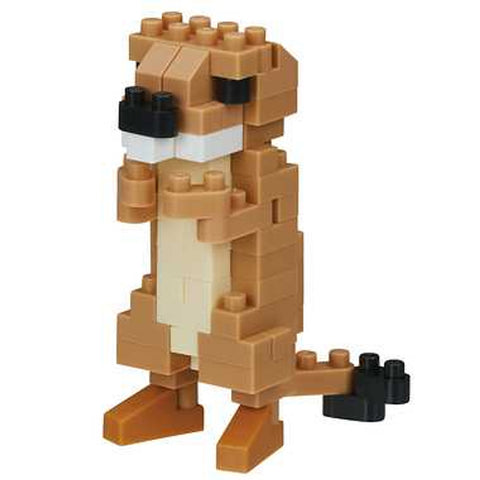 Kawada NBC-309 nanoblock Prairie dog back view