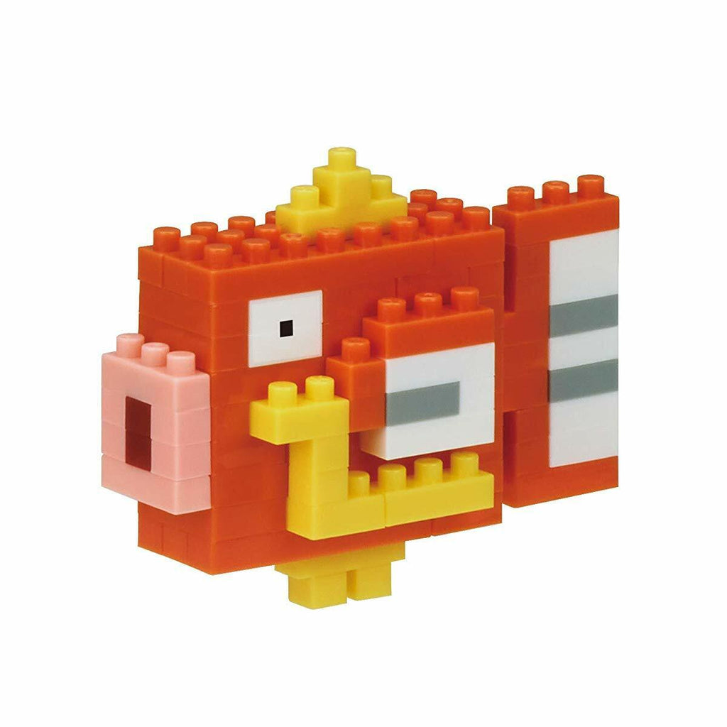 Kawada NBPM-042 nanoblock Pokemon Quest Magikarp (Koiking) front view