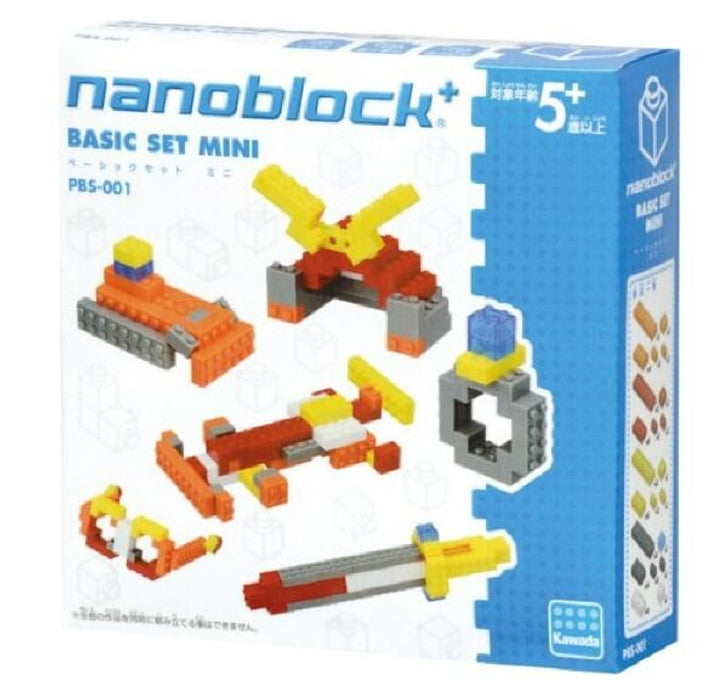 Kawada PBS-001 nanoblock plus BASIC SET MINI packaging front view