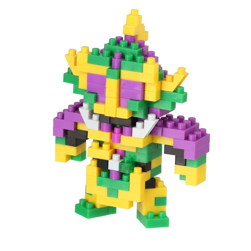 Kawada NBTN-005 nanoblock Kamen Masked Rider Ryugen Budou (Grape) Arms packaging and product view
