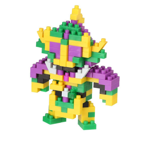 Kawada NBTN-005 nanoblock Kamen Masked Rider Ryugen Budou (Grape) Arms packaging and product view